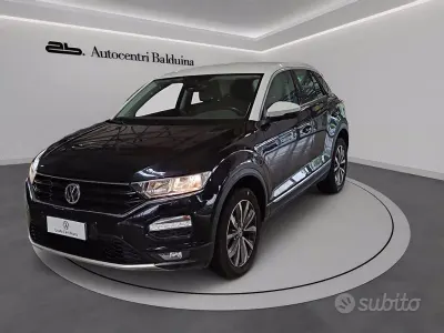 Usata VW T-Roc Style 150 CV (110 kW) 2019 Bianco SUV