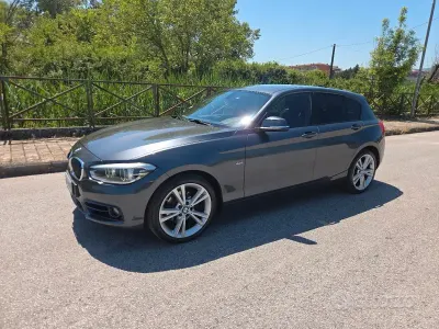 Usata BMW 120 Sport Line 190 CV (139 kW) 2016 Grigio Utilitaria