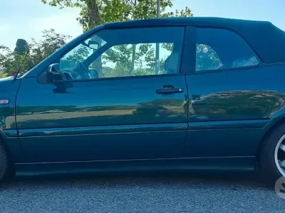 Usata VW Golf 101 CV (74 kW) 1999 Verde Cabrio