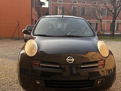 Usata Nissan Micra Acenta 80 CV (58 kW) 2004 Nero Utilitaria