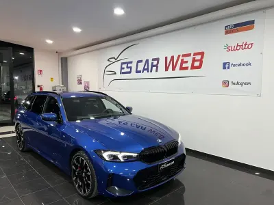 Begagnad BMW 320e M Sport 190 HK (139 kW) 2024 Blå Kombi