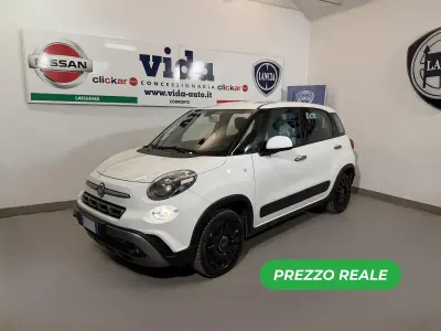 Gebraucht Fiat 500L Cross 95 PS (69 kW) 2021 Weiß Van / Kleinbus