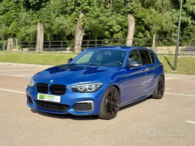 Usata BMW M140 M Performance 340 CV (250 kW) 2017 Blu Utilitaria