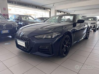 Usata BMW 420 M Sport 190 CV (139 kW) 2024 Blu Cabrio