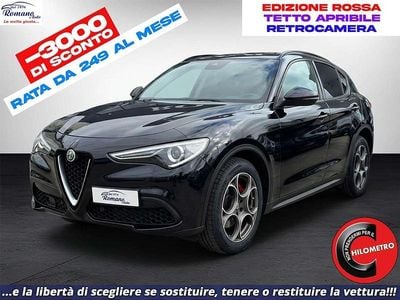 Usata Alfa Romeo Stelvio 162 CV (119 kW) 2021 Nero SUV