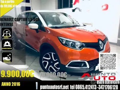 Usado Renault Captur Intens 90 CV (66 kW) 2016 Naranja SUV