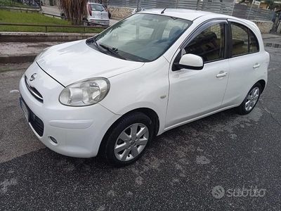 Usata Nissan Micra 80 CV (58 kW) 2013 Bianco Utilitaria