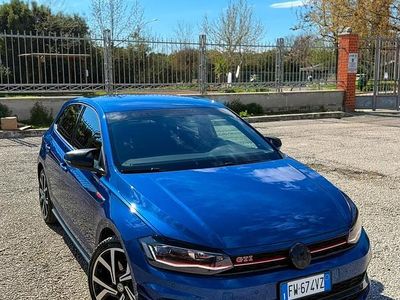 Usata VW Polo GTI 200 CV (147 kW) 2019 Blu Utilitaria