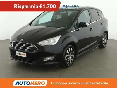 Brugt Ford C-MAX Titanium 120 HK (88 kW) 2016 Sort MPV