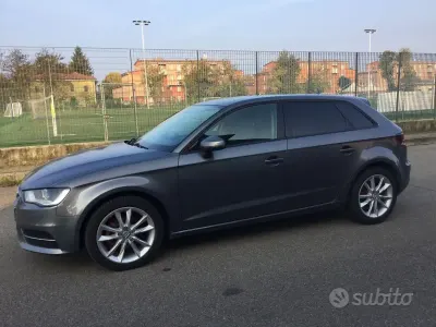 Brugt Audi A3 Ambition 110 HK (80 kW) 2014 Grå Sedan