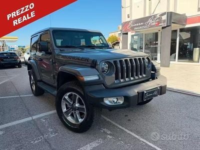 Begagnad Jeep Wrangler Sahara 200 HK (147 kW) 2019 Grå SUV