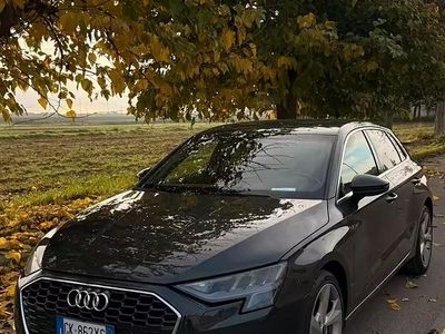 Usata Audi A3 Advanced 116 CV (85 kW) 2022 Grigio Berlina