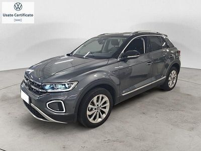 Usata VW T-Roc Style 110 CV (80 kW) 2023 Grigio SUV
