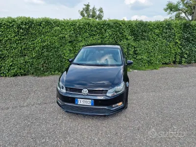 Usata VW Polo 90 CV (66 kW) 2014 Nero Berlina