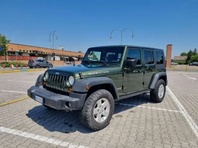 Usata Jeep Wrangler Rubicon 177 CV (130 kW) 2008 Verde SUV
