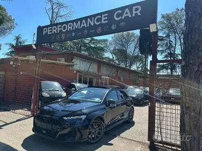 Usata Audi RS3 Performance 400 CV (294 kW) 2025 Nero Berlina