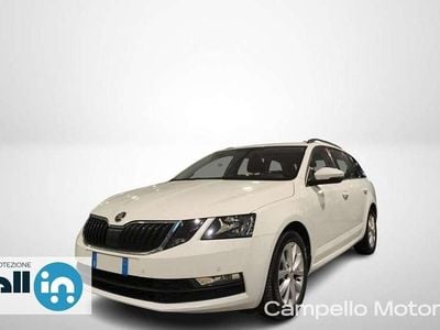 Usata Skoda Octavia G-TEC Executive 131 CV (96 kW) 2019 Bianco Station wagon