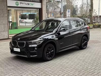 Usata BMW X1 Advantage 150 CV (110 kW) 2017 Nero SUV