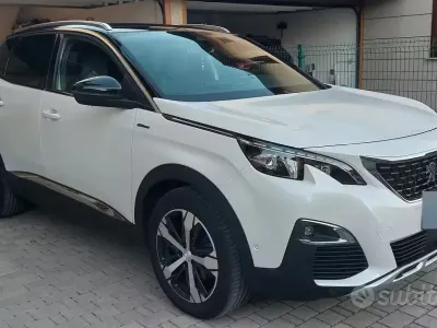 Usata Peugeot 3008 GT-line 120 CV (88 kW) 2017 Bianco SUV