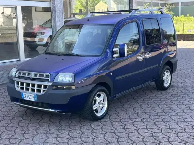 Usata Fiat Doblò 101 CV (74 kW) 2003 Blu/azzurro Monovolume