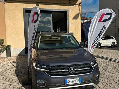 Usata VW T-Cross Advance 110 CV (80 kW) 2023 Grigio SUV