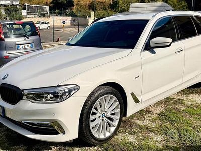 Usata BMW 520 Luxury Line 190 CV (139 kW) 2019 Bianco Station wagon