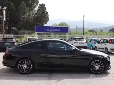 Usata Mercedes C220 Executive 170 CV (125 kW) 2016 Nero Coupé