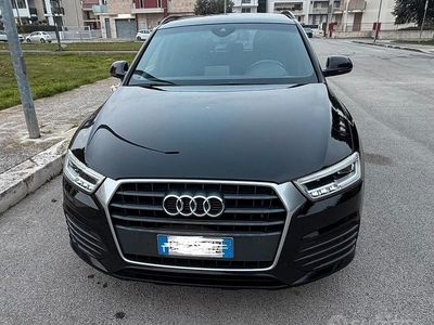 Usata Audi Q3 S-Line 150 CV (110 kW) 2017 Nero SUV