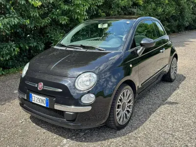 Usata Fiat 500 Lounge 69 CV (50 kW) 2015 Nero Utilitaria