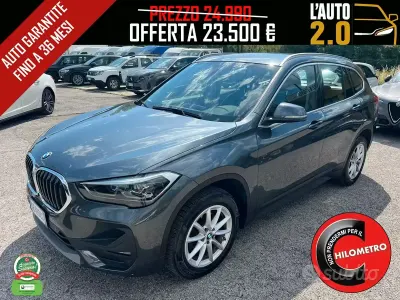 Usata BMW X1 Efficient Dynamics 150 CV (110 kW) 2021 Grigio SUV
