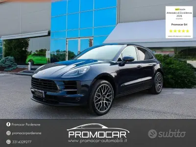 Usata Porsche Macan 354 CV (260 kW) 2019 Blu/azzurro SUV