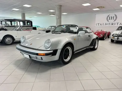 Usata Porsche 911 231 CV (169 kW) 1989 Argento Cabrio