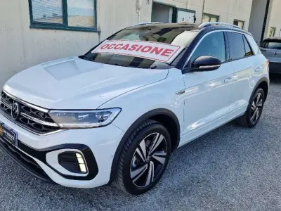 Usata VW T-Roc R-line Plus 150 CV (110 kW) 2025 Bianca tetto nero SUV