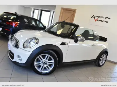 Usata Mini Cooper D Cabriolet 112 CV (82 kW) 2013 Bianco Cabrio