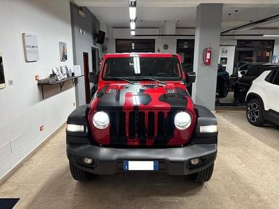 Usata Jeep Wrangler Sport 200 CV (147 kW) 2018 Rosso SUV