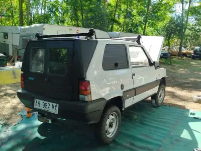 Usata Fiat Panda 4x4 64 CV (47 kW) 1996 Bianco Utilitaria