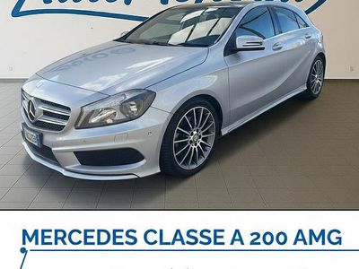 Usata Mercedes A200 Premium 135 CV (99 kW) 2014 Grigio Berlina