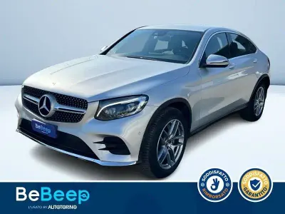 Begagnad Mercedes GLC250 Premium 204 HK (150 kW) 2019 Silver Sportkupé