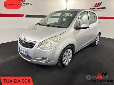 Usata Opel Agila Enjoy 86 CV (63 kW) 2008 Grigio Utilitaria