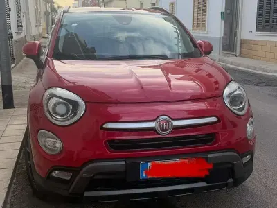 Usata Fiat 500X Cross 140 CV (102 kW) 2015 Rosso SUV