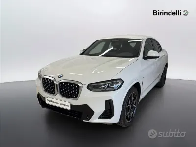 Usata BMW X4 M Sport 190 CV (139 kW) 2023 Bianco SUV