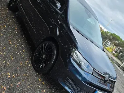 Usata VW Caddy 122 CV (89 kW) 2022 Blu Monovolume
