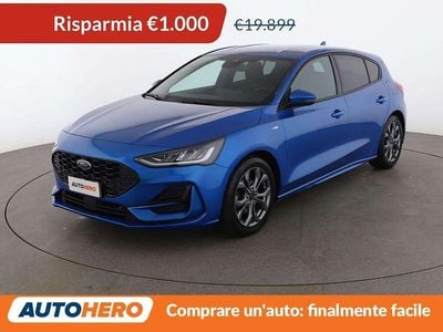 Blu/azzurro Usata 2023 Ford Focus ST-Line Berlina | 18.899 € (Buon prezzo)