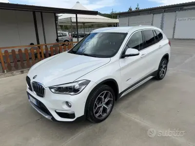 Usata BMW X1 xLine 150 CV (110 kW) 2016 Bianco SUV