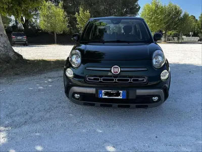 Usata Fiat 500L Cross 95 CV (69 kW) 2020 Verde Monovolume