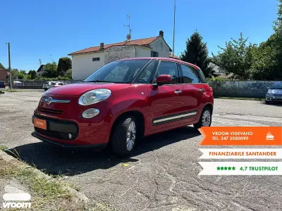 Usata Fiat 500L Pop 95 CV (69 kW) 2016 Rosso Monovolume