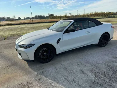 Usata BMW M4 Cabriolet Competition Edition 510 CV (375 kW) 2023 Extra color frozen white Cabrio