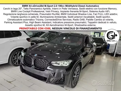 Usata BMW X4 M Sport 190 CV (139 kW) 2025 Sapphire black SUV