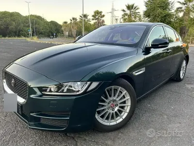 Usata Jaguar XE 163 CV (119 kW) 2016 Verde Berlina