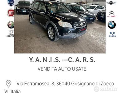 Usata Chevrolet Captiva LS 150 CV (110 kW) 2007 Nero SUV